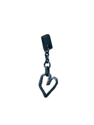 Parts of Four Jazz's Heart single drop earring - Black