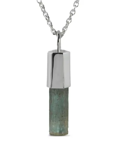 Parts of Four Talisman aquamarine necklace - Silver