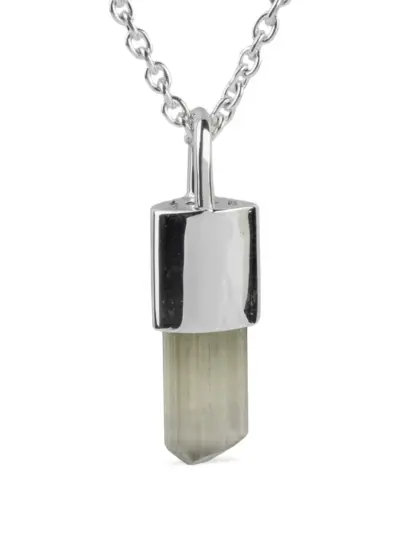 Parts of Four sterling silver Talisman zultanite necklace