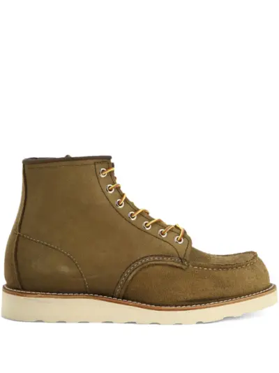Red Wing Shoes 6 INCH Moc lace-up boots - Brown