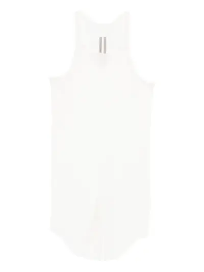 Rick Owens Basic Rib tank top - White