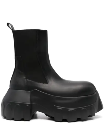 Rick Owens Beatle Mega Tractor boots - Black