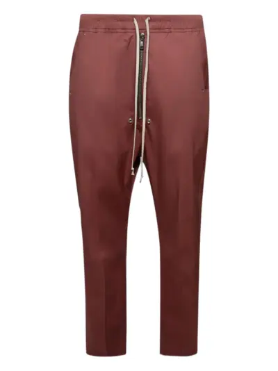 Rick Owens Bela zip-fastening trousers - Brown
