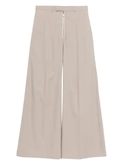 Rick Owens Belas zip-detail trousers - Neutrals