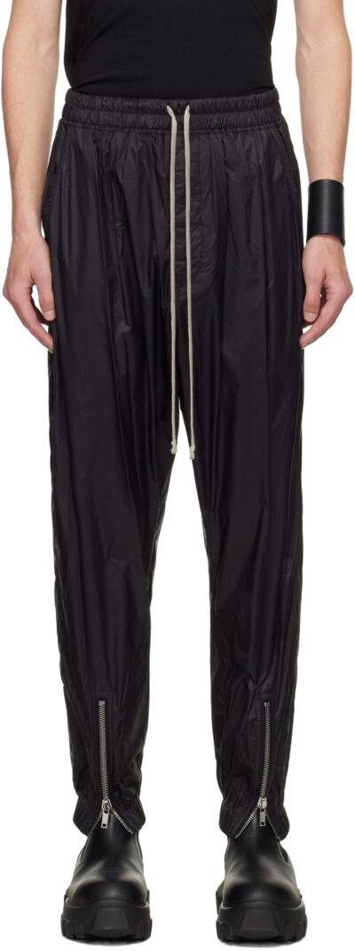 Rick Owens Black Concordians Tecuatl Track Pants