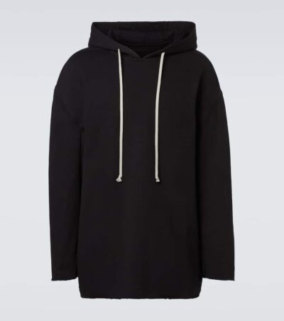 Rick Owens Cotton jersey hoodie