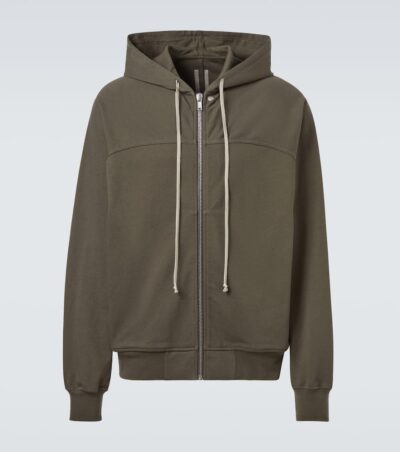 Rick Owens Cotton jersey hoodie
