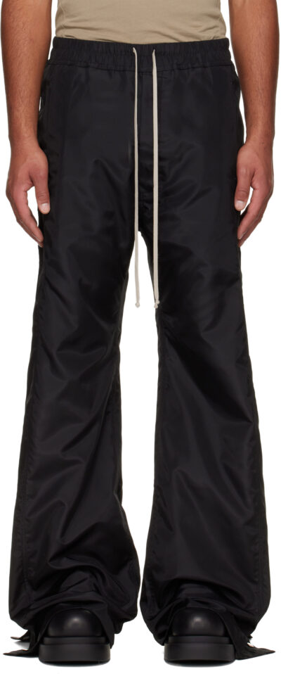Rick Owens DRKSHDW Black Concordians Pusher Track Pants