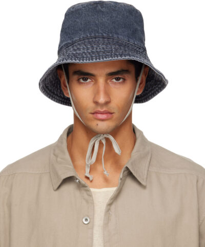 Rick Owens DRKSHDW Gray Concordians Gilligan Hat