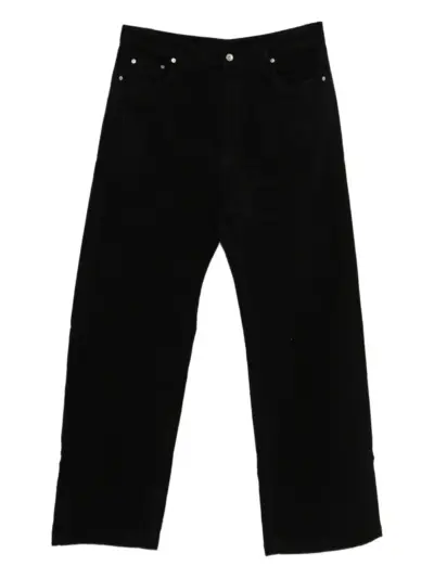 Rick Owens DRKSHDW cotton trousers - Black
