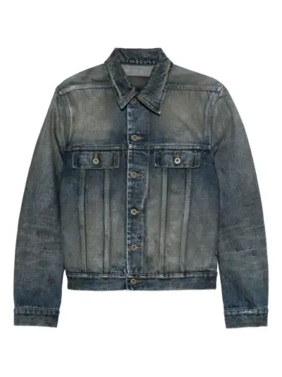 Rick Owens DRKSHDW denim jacket - Blue