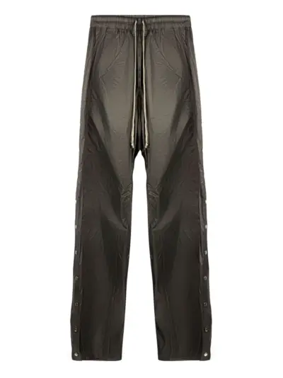 Rick Owens DRKSHDW drawstring button trousers - Brown