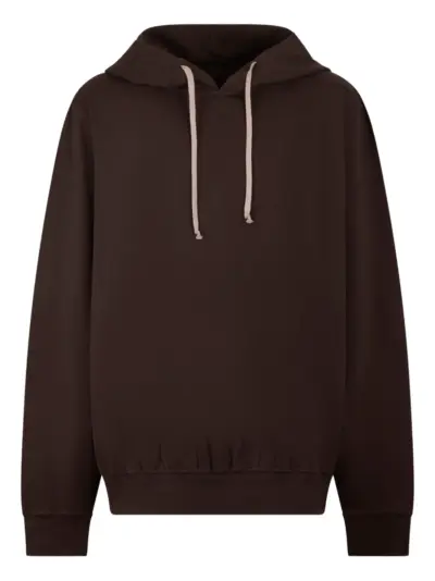 Rick Owens DRKSHDW drawstring hoodie - Brown