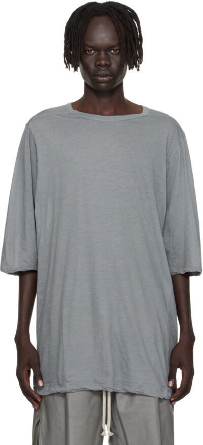 Rick Owens Gray Concordians Jumbo T-shirt