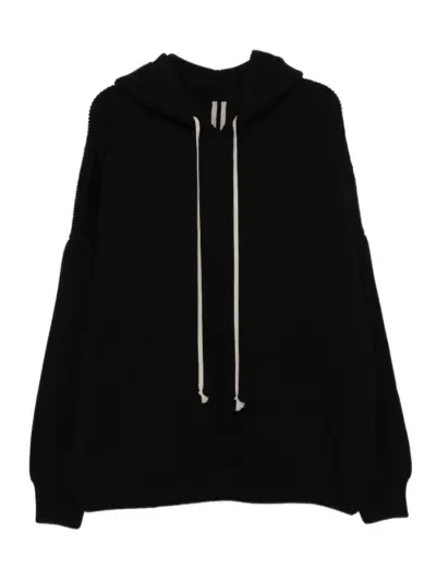Rick Owens Hun hoodie - Black