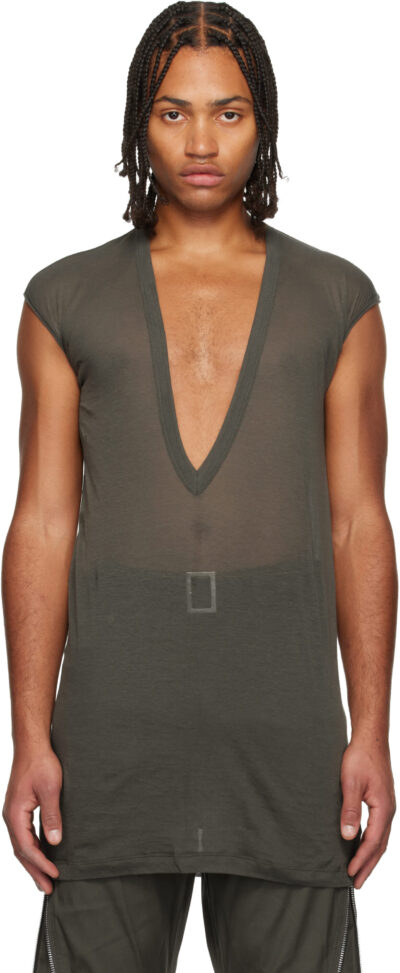 Rick Owens Khaki Concordians Dylan T-shirt