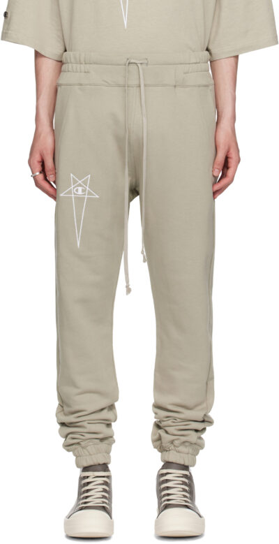 Rick Owens Off-White Champion Edition Joggers Sweatpants