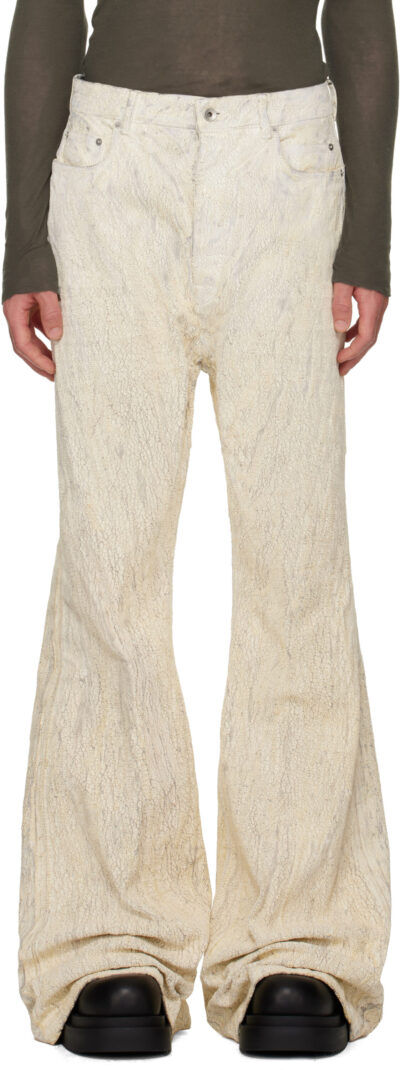 Rick Owens Off-White Concordians Runway Bolan Jeans