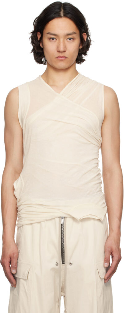 Rick Owens Off-White Hollywood Banana Tank Top