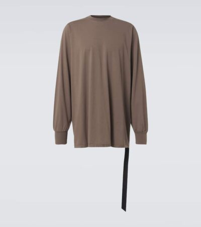 Rick Owens Oversized cotton jersey T-shirt