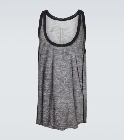 Rick Owens Wool-blend tank top