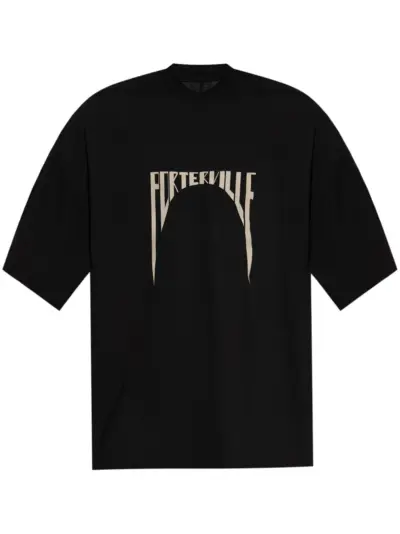 Rick Owens graphic-print T-shirt - Black
