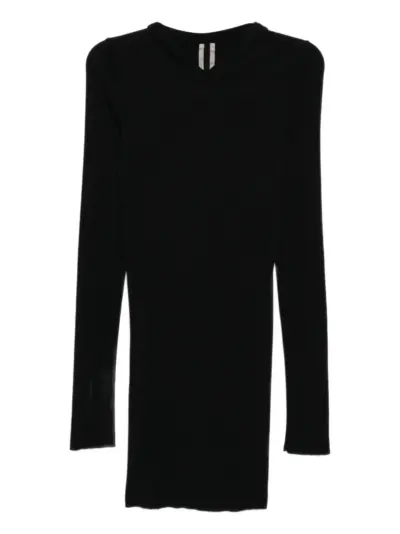 Rick Owens hooded T-shirt - Black