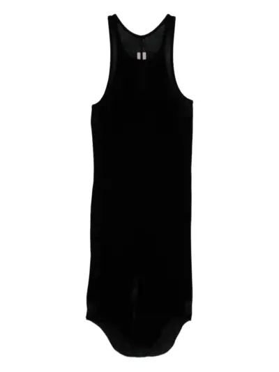 Rick Owens ribbed tank top - Black