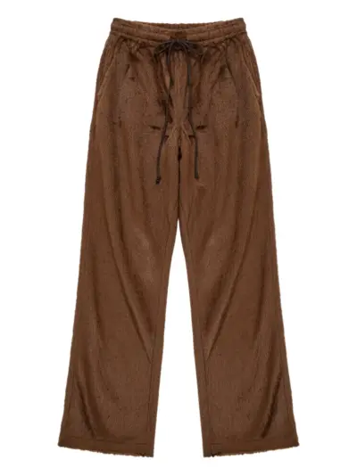 Song For The Mute drawstring trousers - Brown