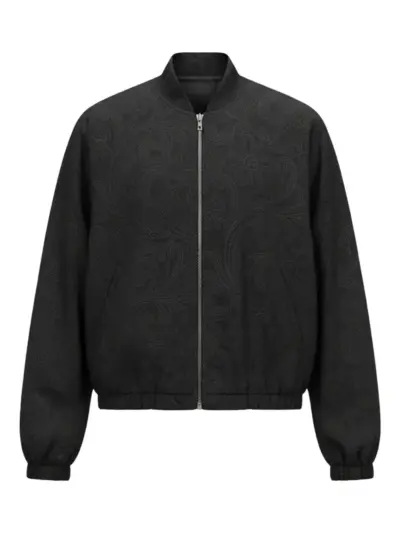 Song For The Mute paisley jacket - Black