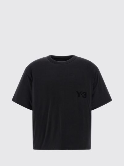 T-Shirt Y-3 Men color Black