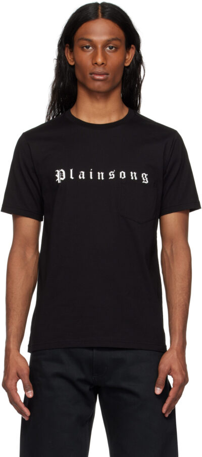 TAKAHIROMIYASHITA TheSoloist. Black 'Plainsong' T-shirt