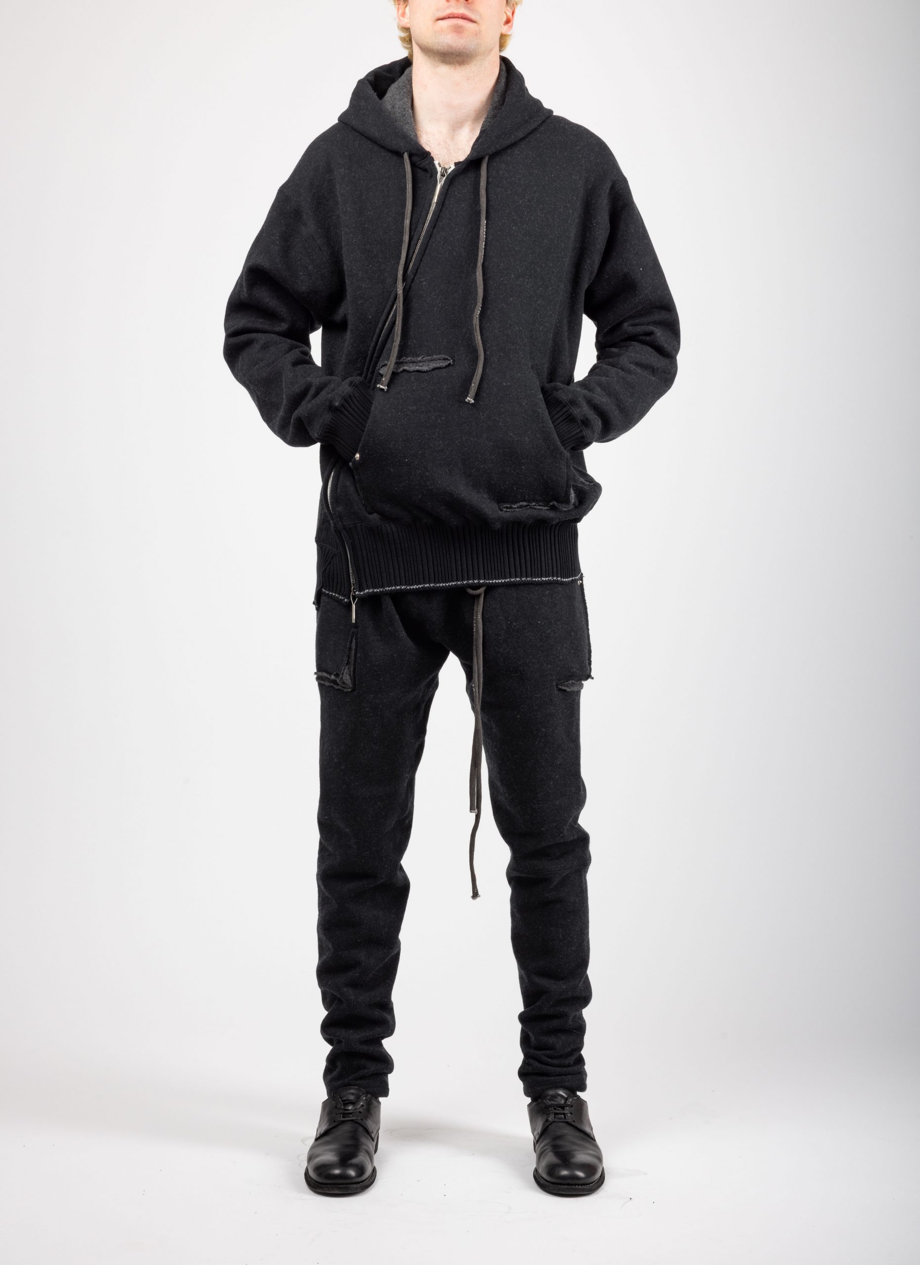 ターシャ TAICHI MURAKAMI Displacement Sweat Parka Hooded Zipped, cashmere