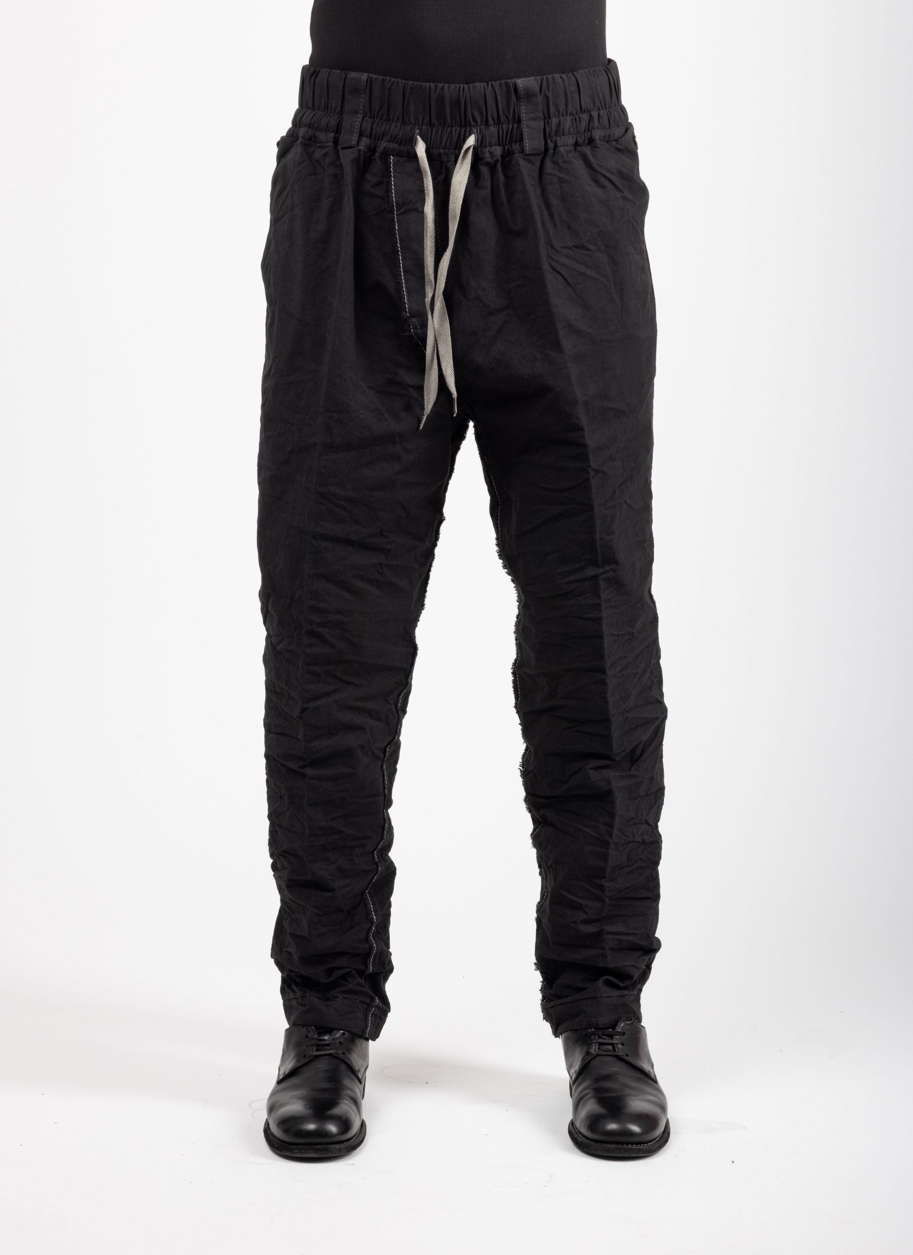 TAICHI MURAKAMI L-P Cargo L/C Pants, cotton, black