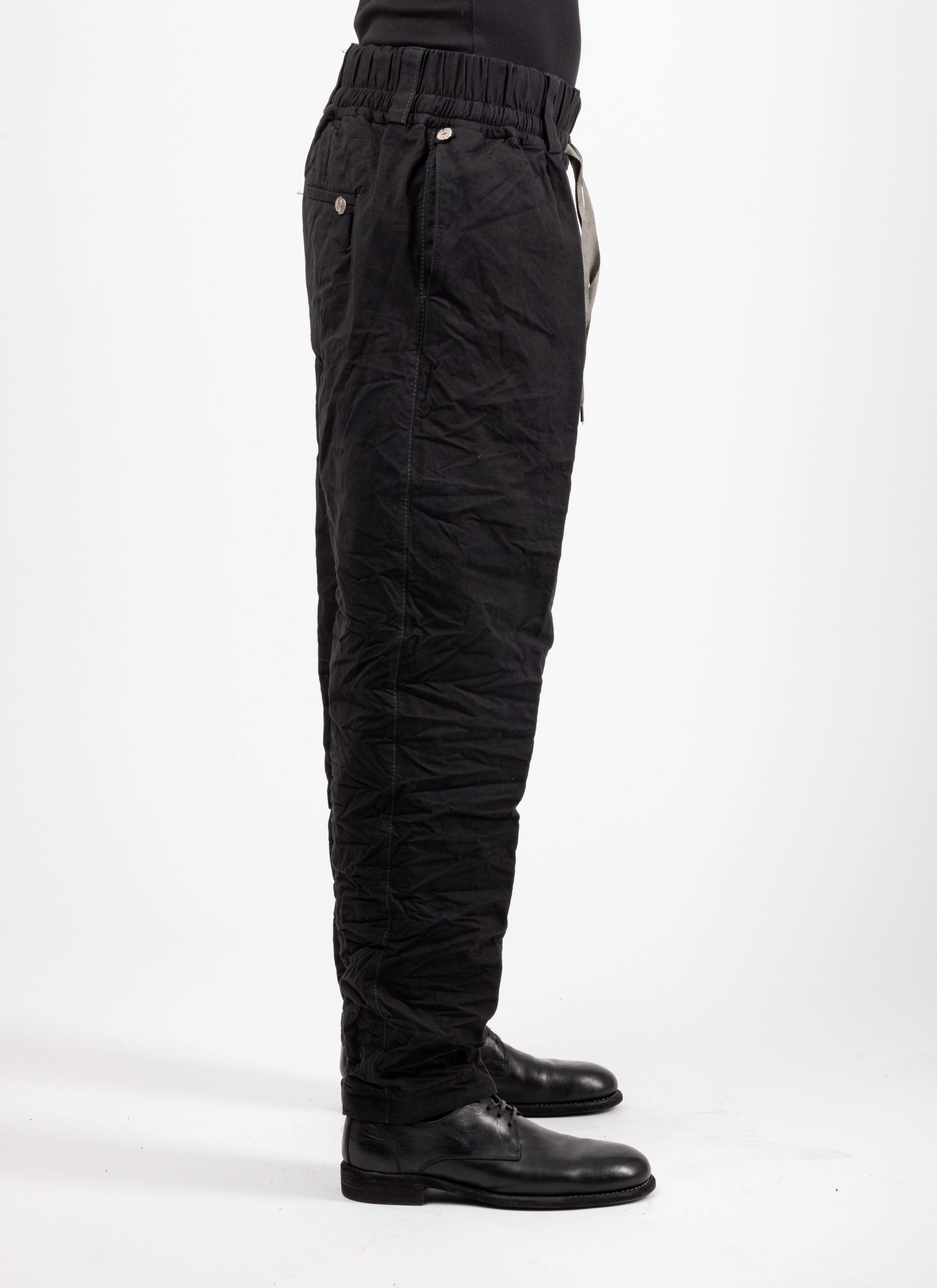 TAICHI MURAKAMI L-P Cargo L/C Pants, cotton, black