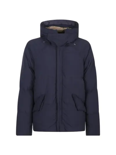 Ten C hooded jacket - Blue