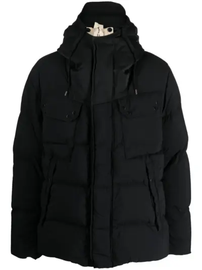 Ten C quilted padded jacket - Black