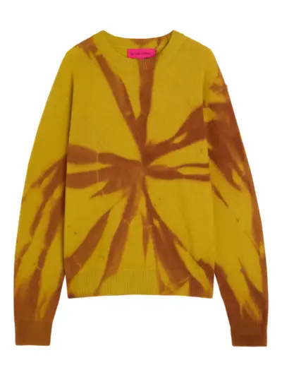 The Elder Statesman tie-dye sweater - Yellow