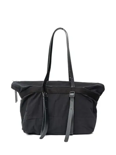 The Viridi-Anne buckle-detail tote bag - Black