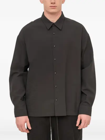 The Viridi-Anne button-up shirt - Black