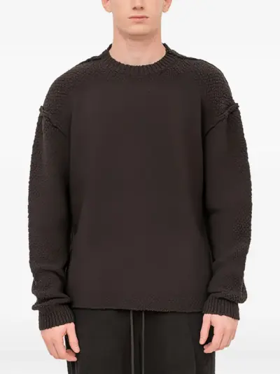 The Viridi-Anne crew-neck sweater - Black