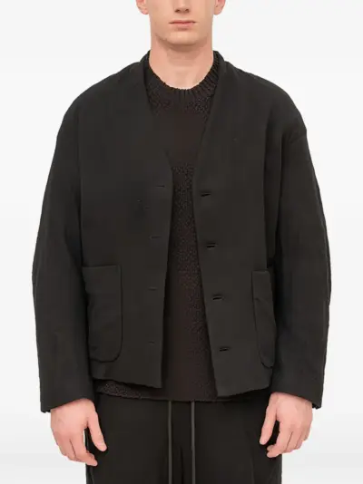 The Viridi-Anne double-layered jacket - Black