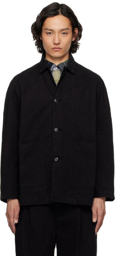 Toogood Black 'The Mechanic' Jacket