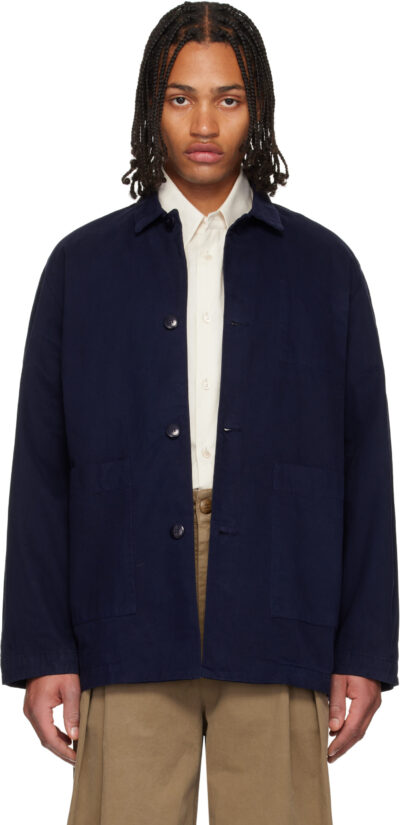 Toogood Navy 'The Mechanic' Jacket