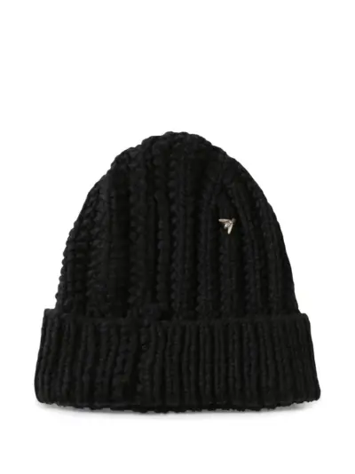 WERKSTATT:MÜNCHEN cashmere beanie hat - Black
