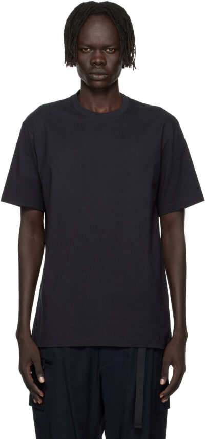 Y-3 Black Graphic Short Sleeve T-shirt