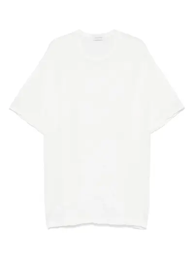 Yohji Yamamoto basic T-shirt - White