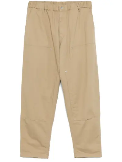 Yohji Yamamoto cotton trousers - Neutrals
