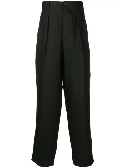 Yohji Yamamoto straight-leg jeans - Black