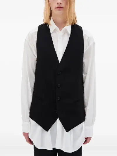 Ann Demeulemeester Juikko waistcoat - Black